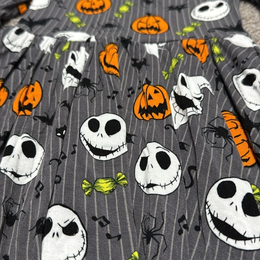 Little Sleepies Disney The Nightmare Before Christmas Twirl Dress - Picture 2 of 6